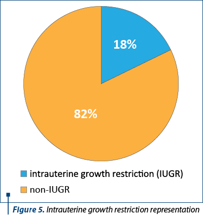 Figure 5. Intrauterine growth restriction representation 