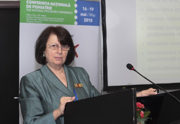 Prof. dr. Doina Cozman, preşedintele Alianţei Române de Prevenţie a Suicidului