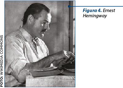 Figura 4. Ernest Hemingway 